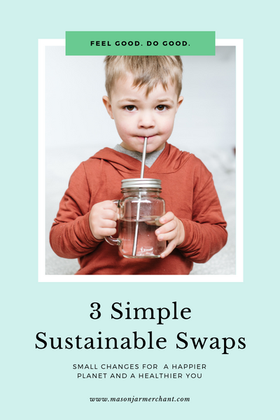 3 Simple Sustainable Swaps for Earth Day - Small Changes for a Healthier Planet and a Happier You