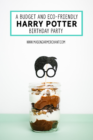 How to throw a budget friendly Harry Potter birthday party AND keep it eco friendly