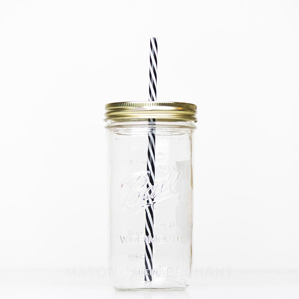 Bamboo Tumbler Company Mason Jar Straw Lid - Wide or Regular