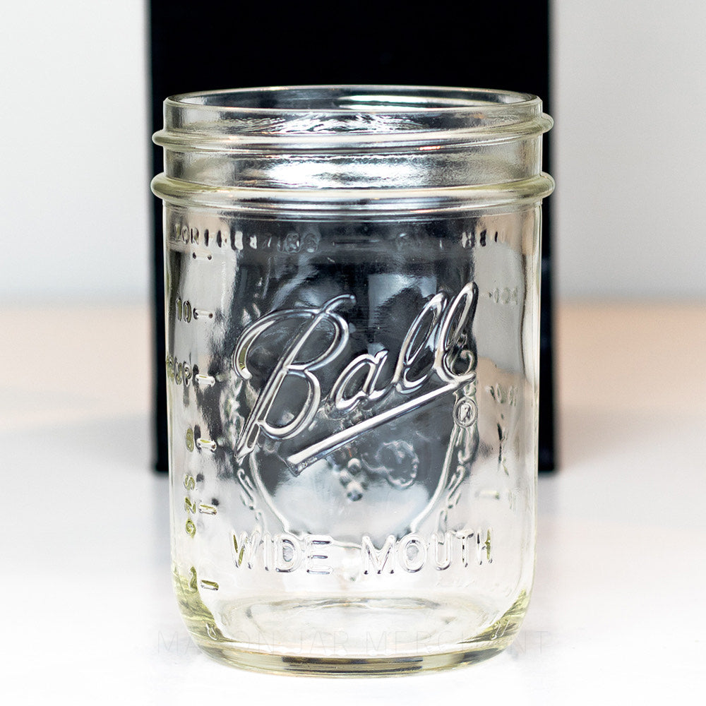 Ball Super Short Wide Mouth Half Pint - Mason Jar Merchant