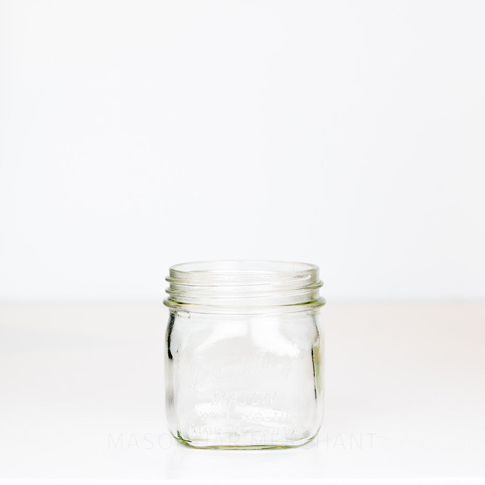 Square Mason Jar - 16 oz. (Case of 12)