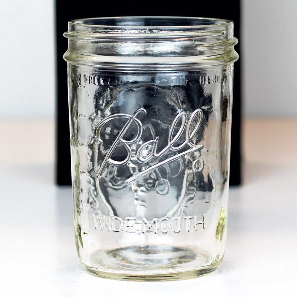 Ball 4.75 Inch Tall Wide Mouth Pint - Mason Jar Merchant