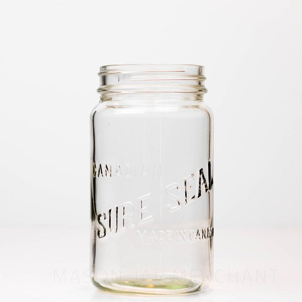 Canadian Mason 7 Inch Made In Canada Square Regular Mouth Quart - Mason  Jar Merchant