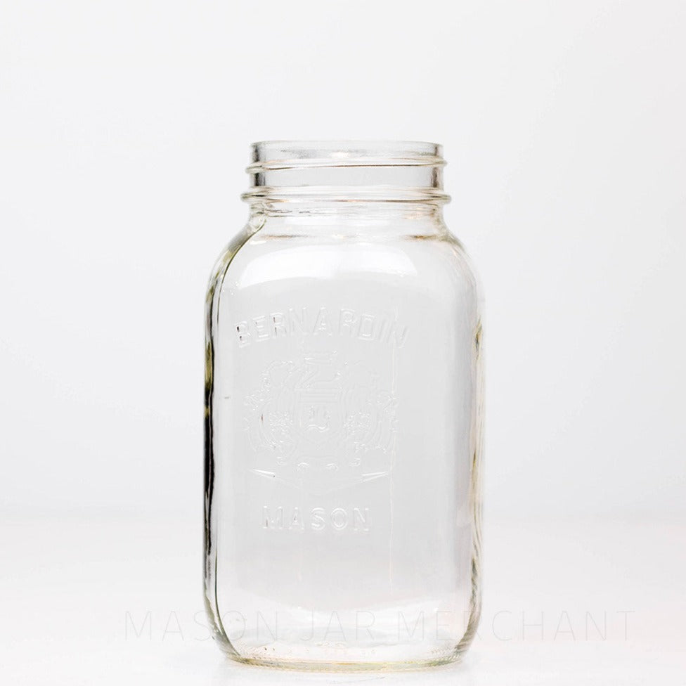 China 1.5 Liters glass mason canning jars with wide mouth glass