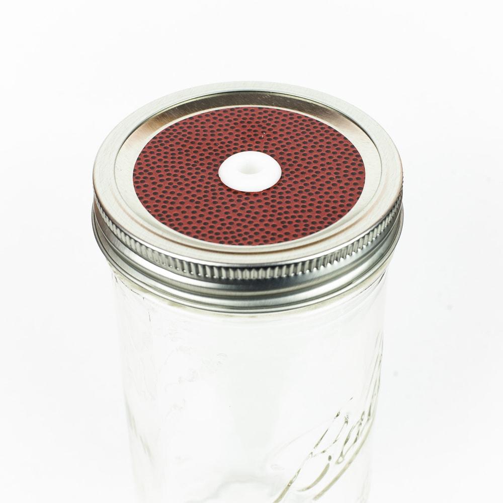 Ball One-piece Straw Lid - Mason Jar Merchant