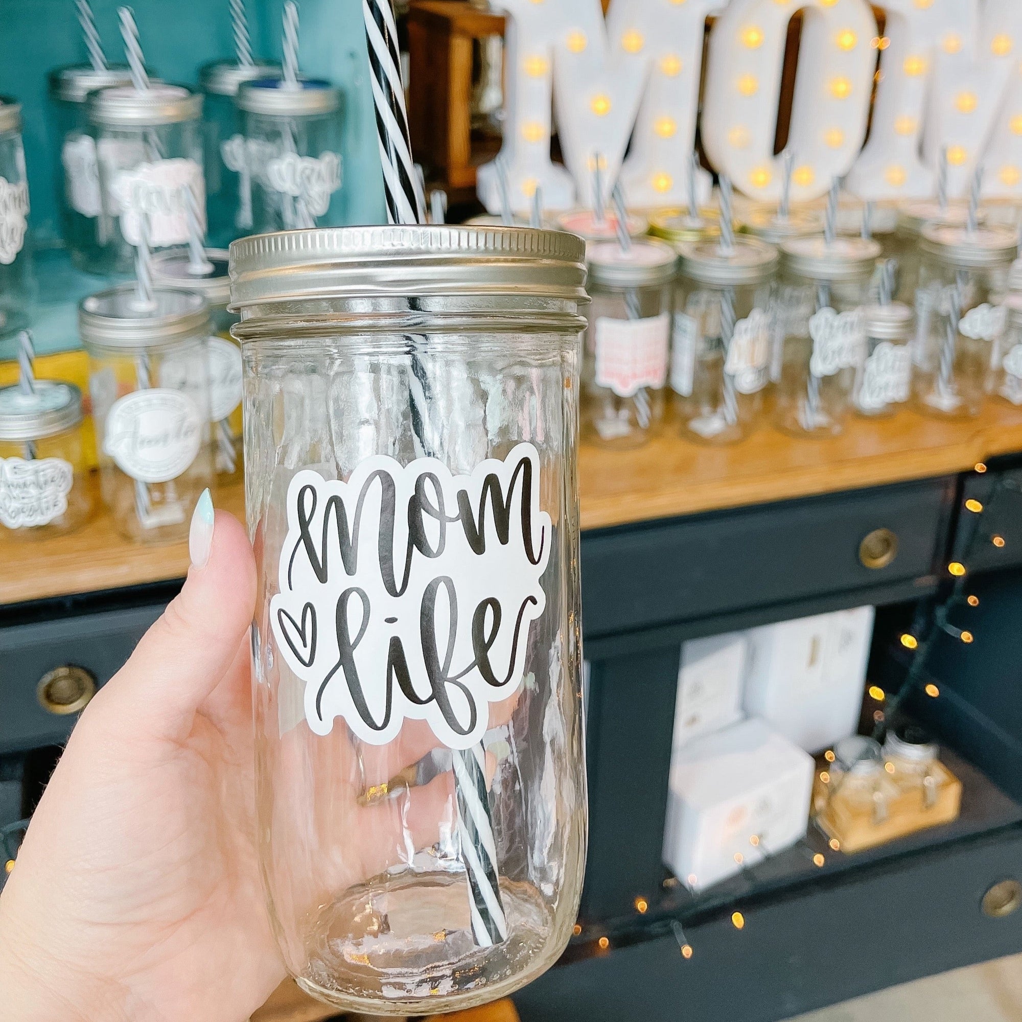 Grandma Life Mason Jar Cup – thebraggjar