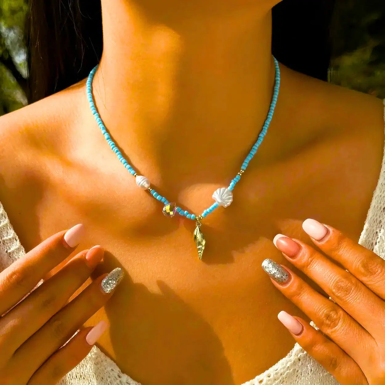 Women's Ocean Treasure Necklace | JEWILIO