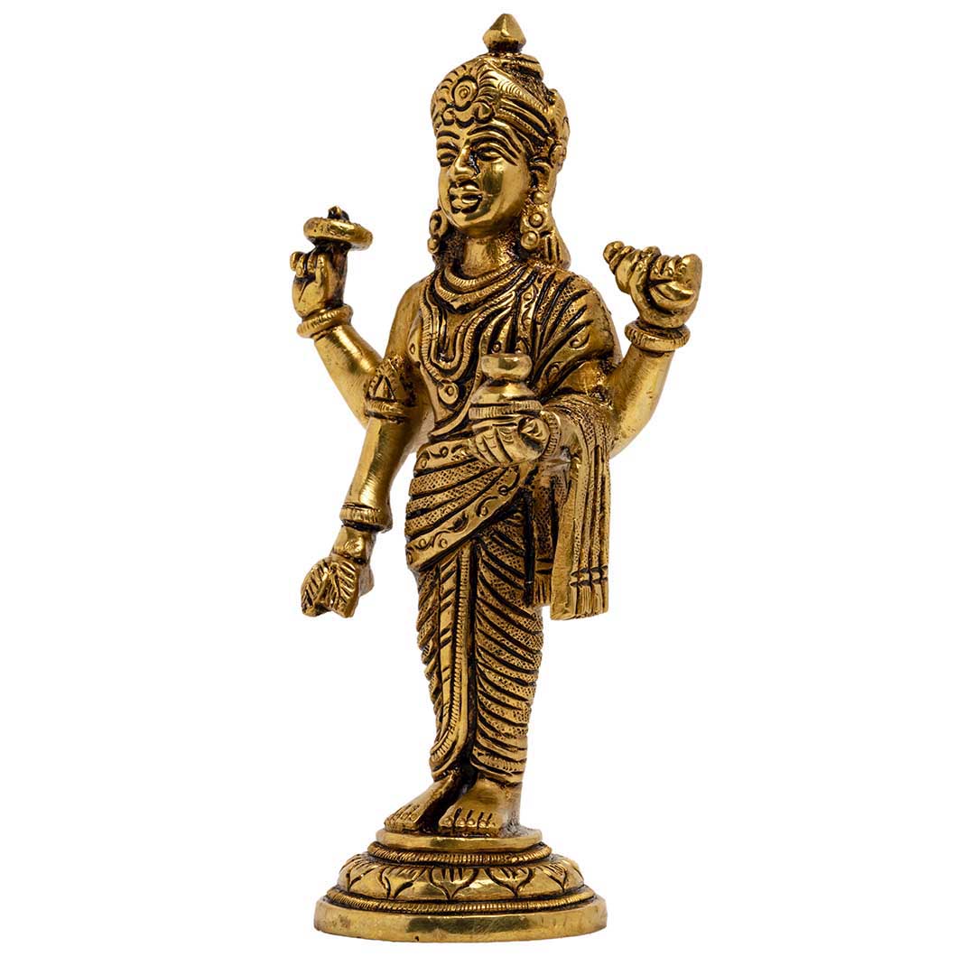 ARTISTIC KAMDHENU BRASS STATUE-10 - Buy exclusive brass statues