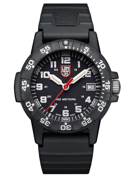 Luminox XS.0301 39mm Black/White Dial Black Rubber Band Mens Watch ...