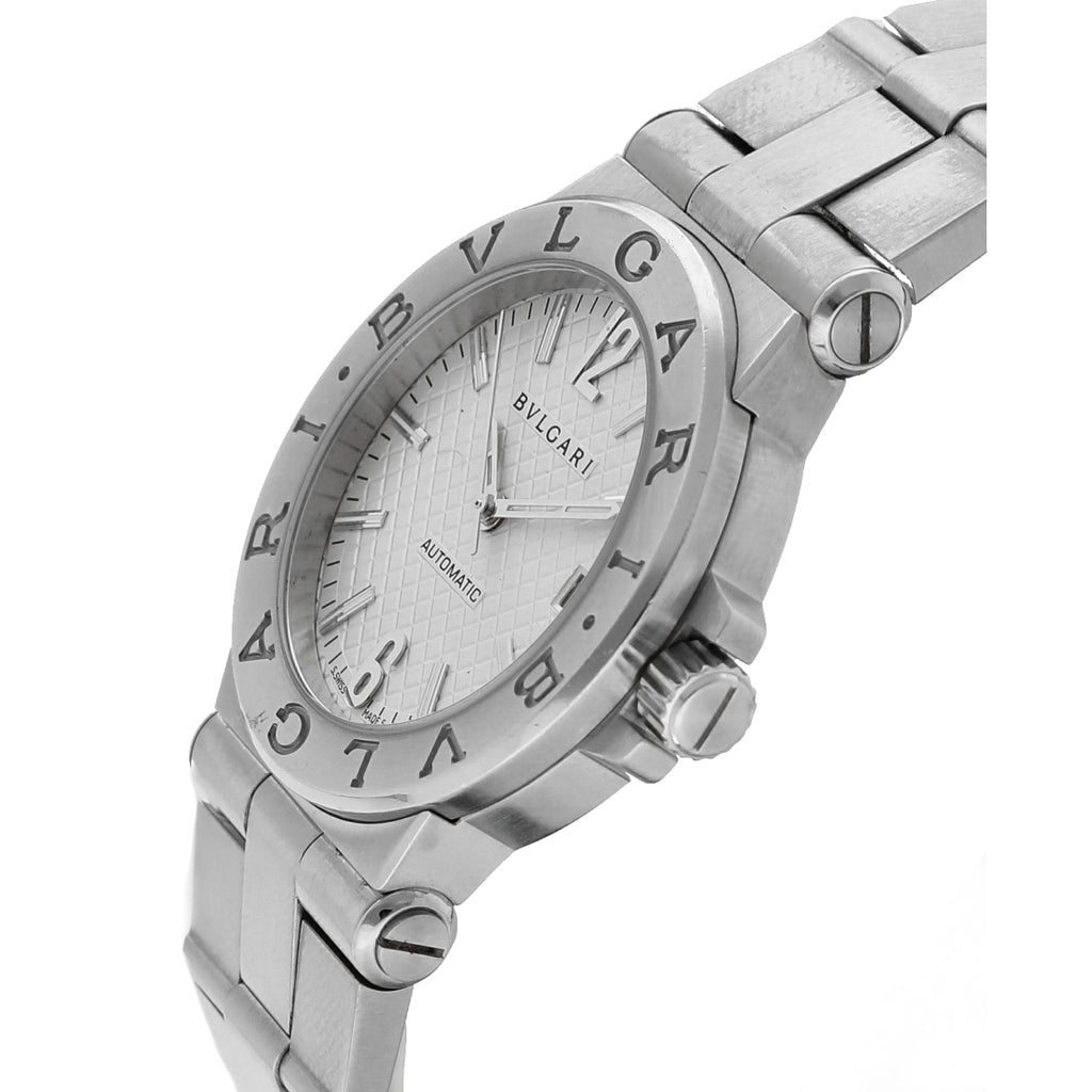 Silver Dial 36mm Automatic Wrist Watch 