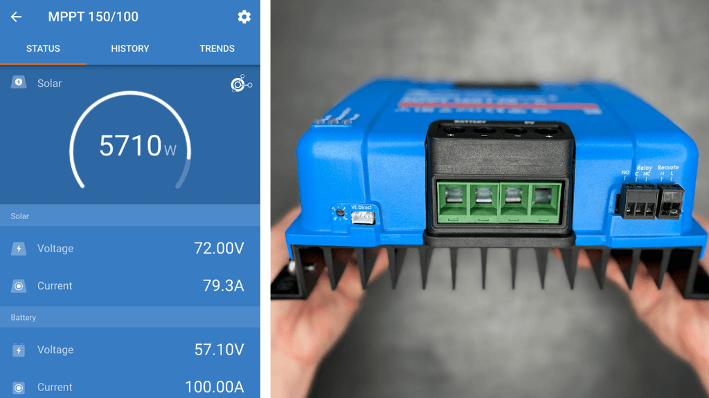 Victron BlueSolar MPPT 75/15 | Solar Charge Controller