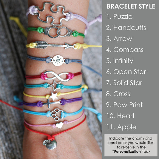 Teacher Gift! Teach Bracelet! Holiday & Christmas Gift – Love Leigh Gift Co.