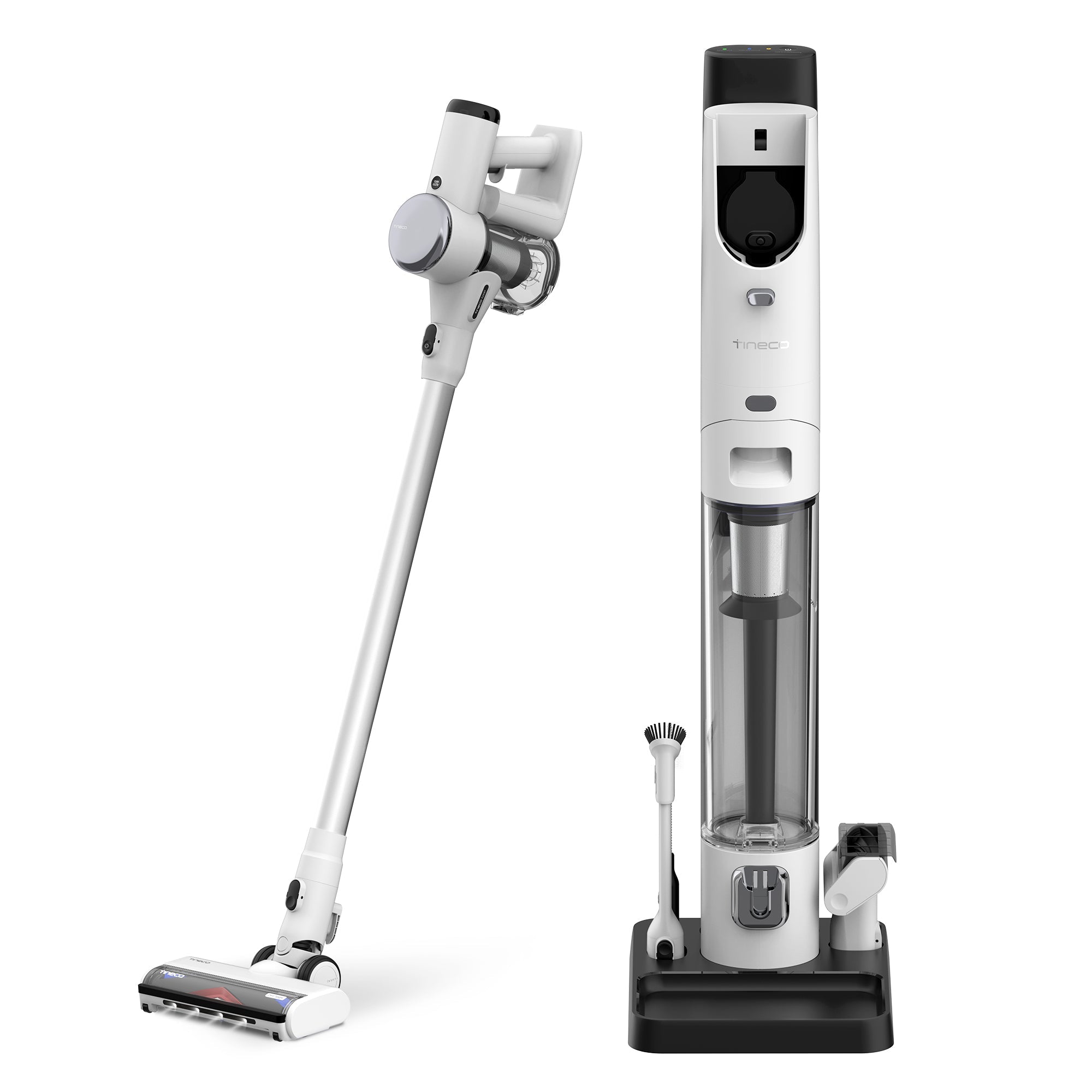 Tineco FLOOR ONE S5 PRO 2 Aspirateur sans fil pour sols durs, écran LCD,  idéal pour enlever les poils d'animaux, autonomie prolongée, Wi-Fi,  assistant vocal : : Cuisine et Maison