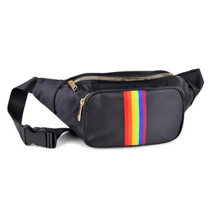 Rainbow Fanny Pack - Feisty Shamrock Boutique