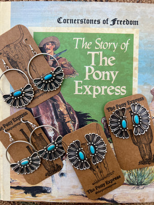 Sage Earrings - The Pony Express