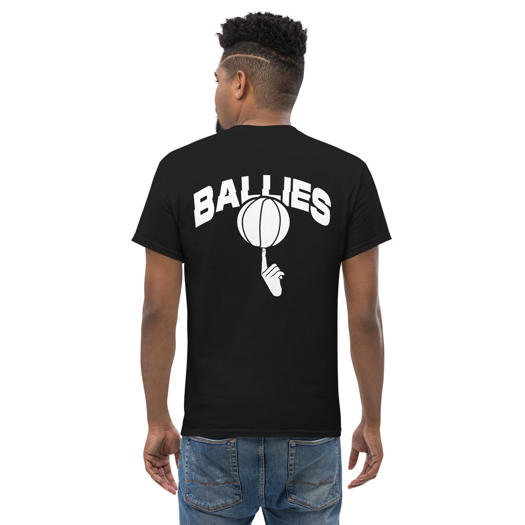Ballies Emblem Back Print - Black T-shirt | shop.ballies