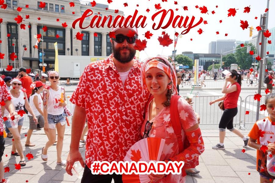 Canada Day Photo Booth