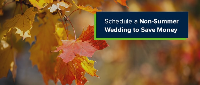 Schedule an Offseason Wedding to Save Money