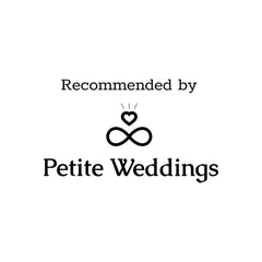 Recommended by Petite Weddings