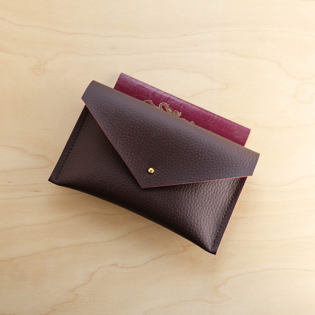 Botanical Recycled Leather Envelope Purse – Studio Lowen