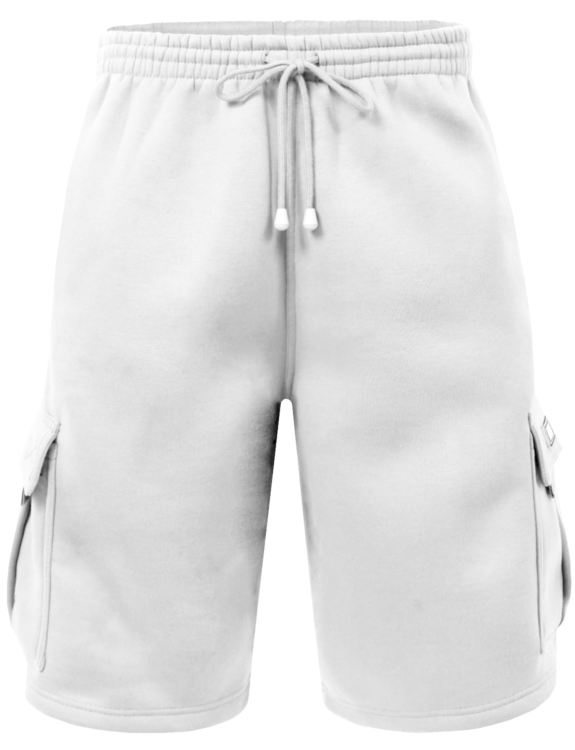 mens white sweat shorts