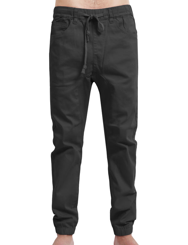 MEN'S HAREM SLIM FIT ADJUSTABLE JOGGER PANTS - NE PEOPLE