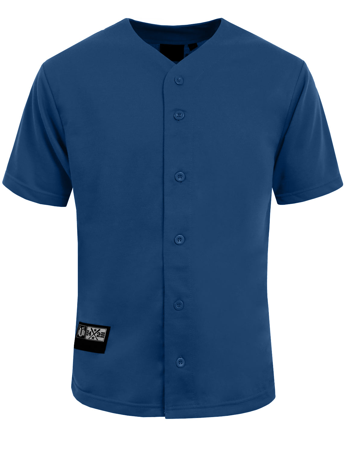 plain button down baseball jersey