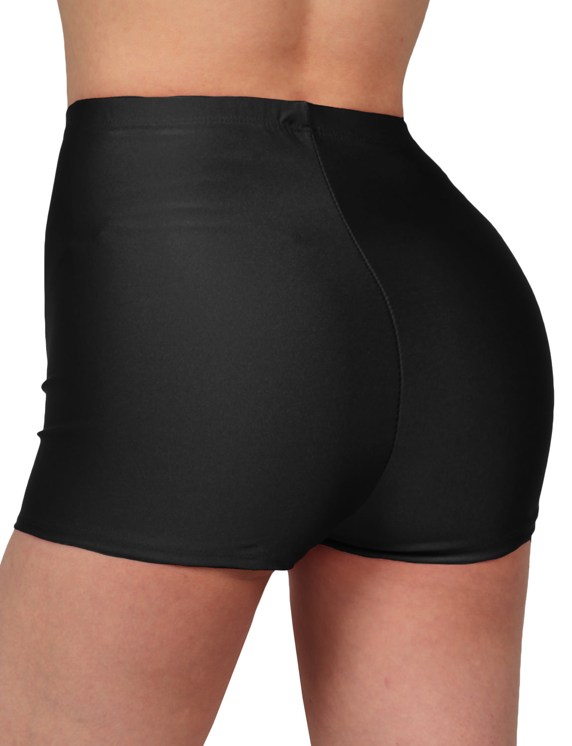 SEXY SHORTS METALLIC/SATIN SPANDEX HOT PANTS - NE PEOPLE