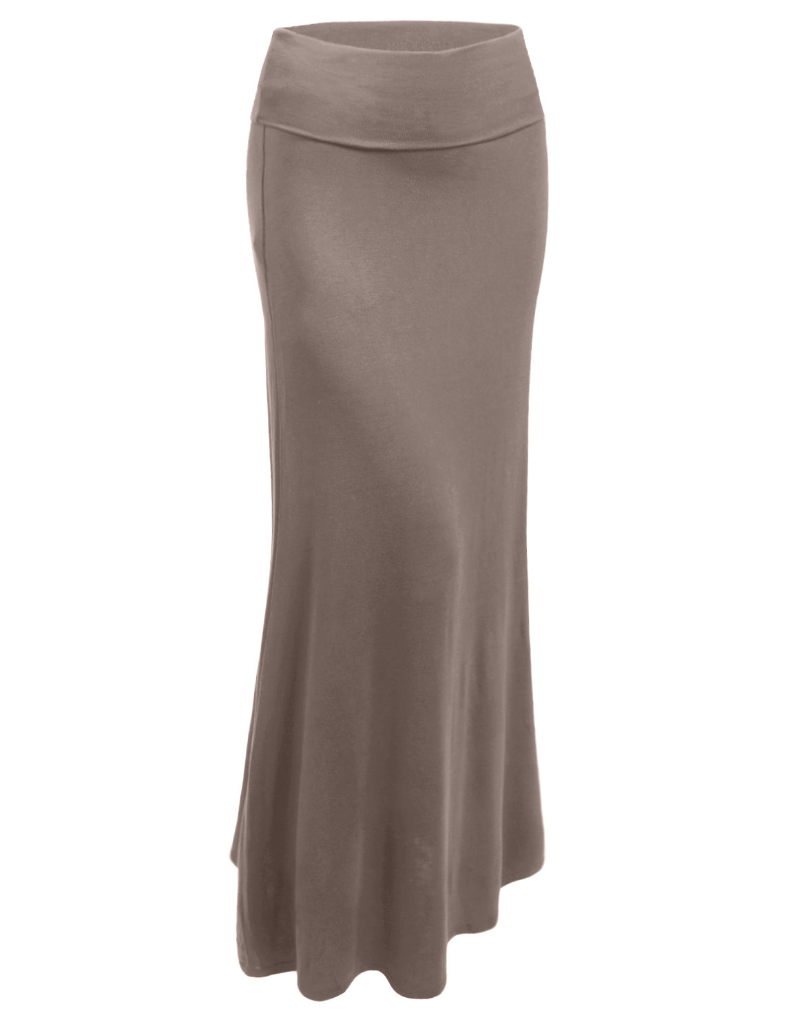 basic jersey maxi skirt