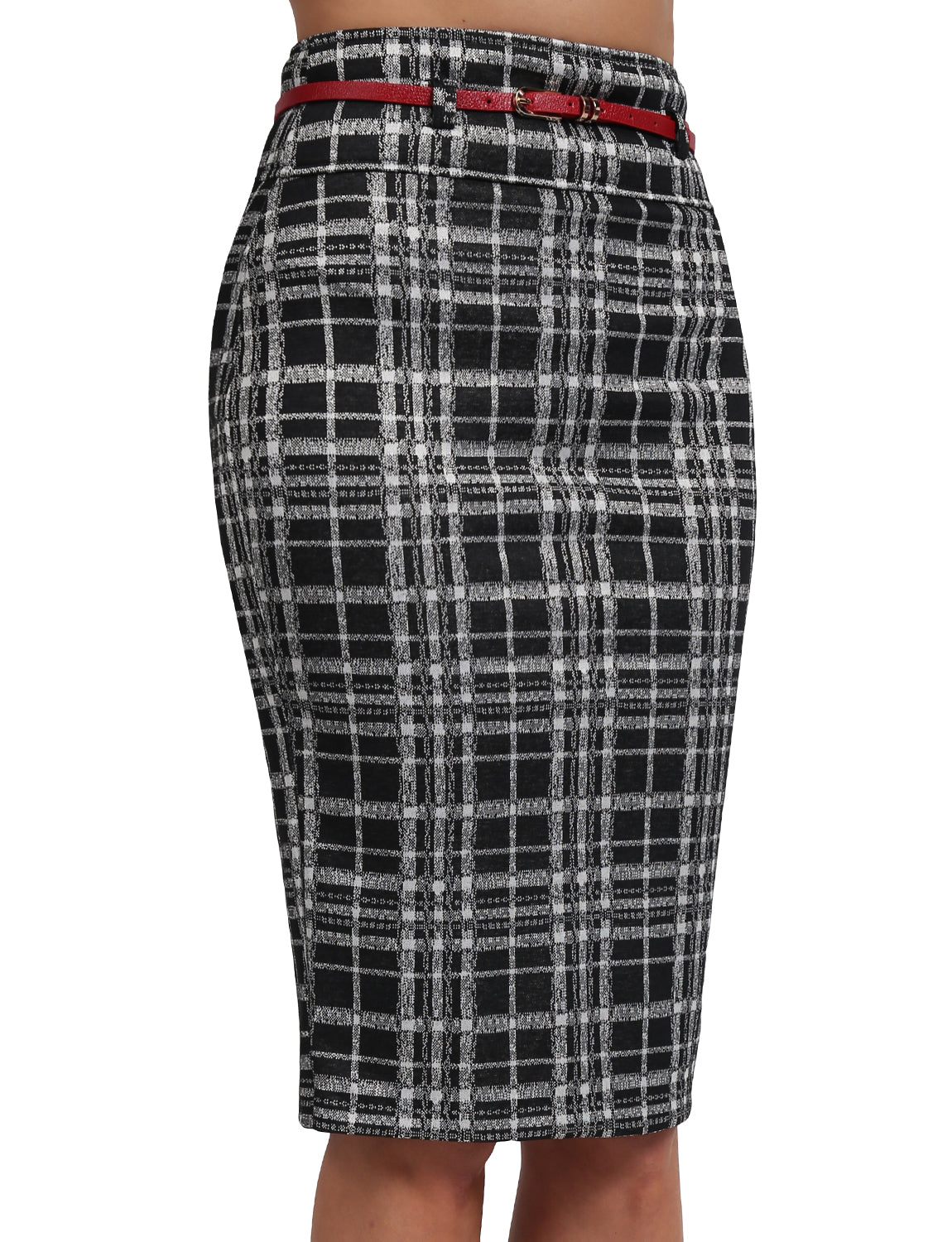 knee length business skirts