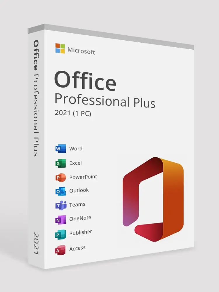 Microsoft Office 2021 Professional Plus (PC) - Digital delivery - Engl