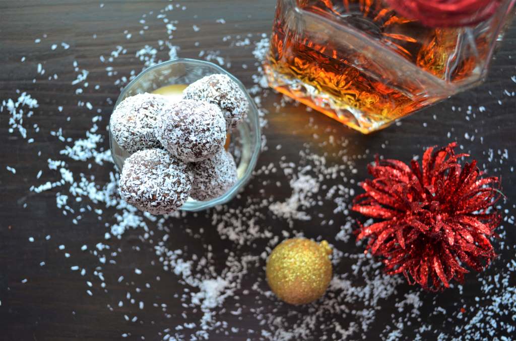 Boozy Christmas Gluten Free Truffles