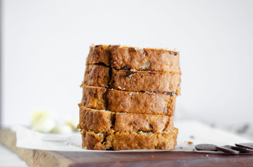 Stack of Banana Bread