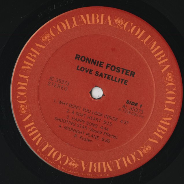 最大55％オフ！ Ronnie Foster Delight LP Stevie Wonder参加 メロウフュージョン