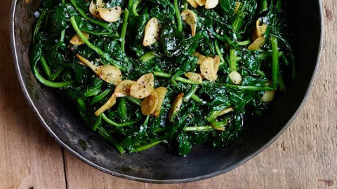 Sautéed Lemon and Garlic Spinach Recipe