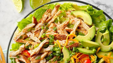 Shredded Chicken Taco Salad Recipe