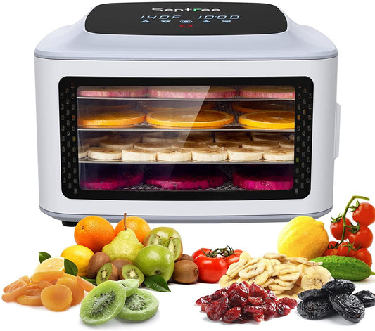 SEPTREE ST-05TA Colzer Dehydrators for Food and Jerky, 6 Tray Food  Dehydrator Machine Professional Fruit Dryer Dehighdrater Food with Timer for