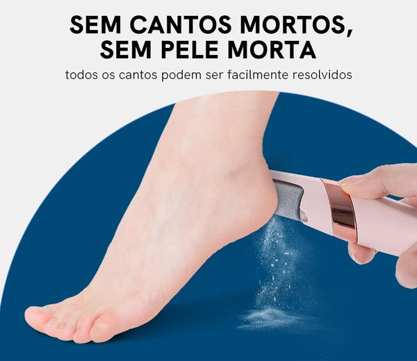 EasyClean Lixa Removedora de Calos Elétrica Profissional Portátil removedor de pele morta seu pé liso loja deepbel