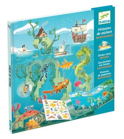 Usborne Little Stickers - Seashore