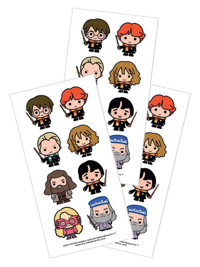 Harry Potter Vinyl Stickers - Chibi Charms - 50 Count – Flying Pig Toys