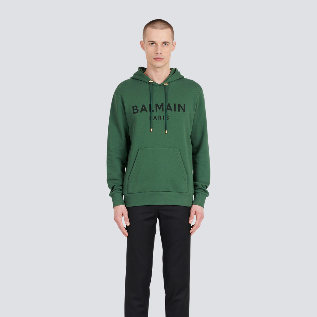 お買い得！】 スウェットシャツ 新品 www Balmain Parisロゴプリント