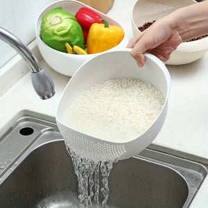 Rice Washing Filter Strainer Basket - MindGemWellness