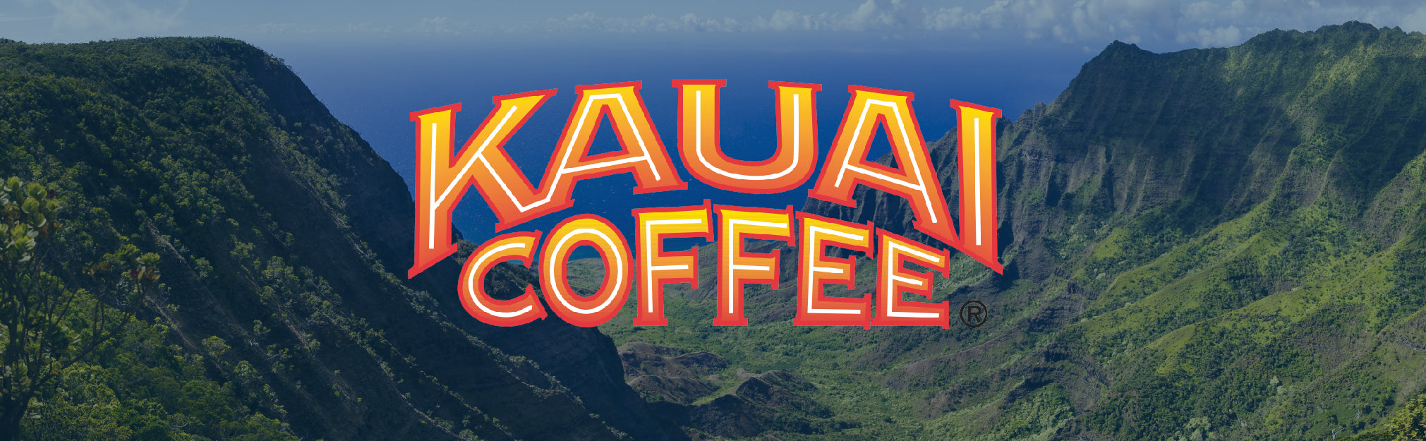Kauai Coffee over Hawaii