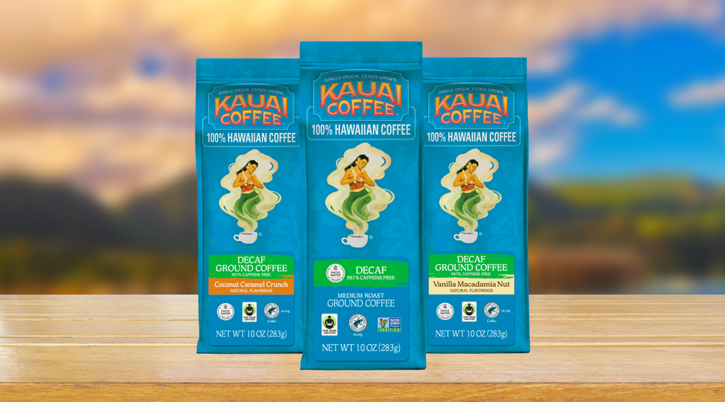 kauai coffee decaffeinated coffee bags
