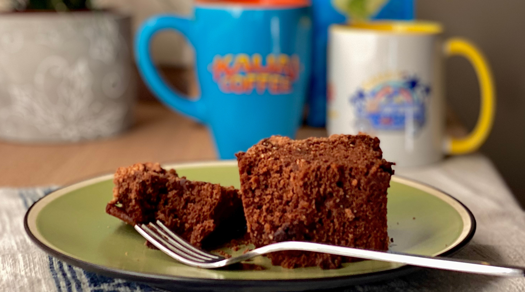 kauai coffee chocolate coconut coffee cake