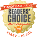 Readers Choice Hawaii Magazine 2016