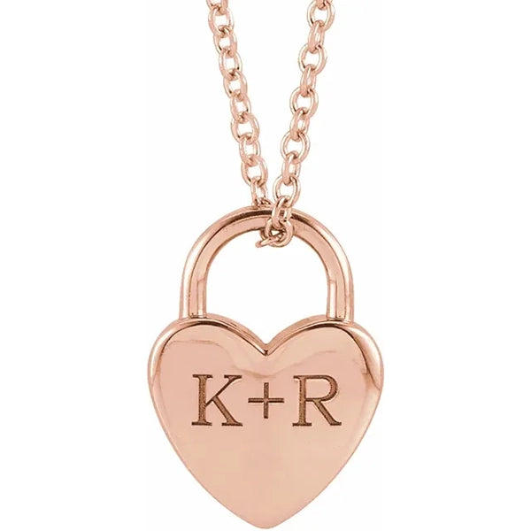 Heart Lock Necklace