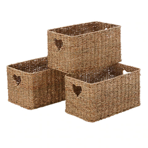 Set of 3 Burford Storage Baskets 2