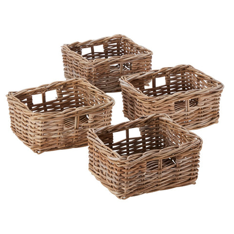 Set of 4 Kubu Storage Baskets 