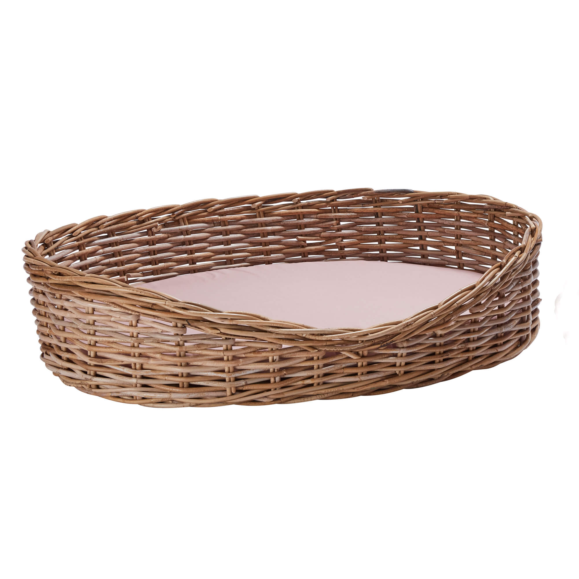 Wovenhill Kubu Rattan Oval Pet Bed